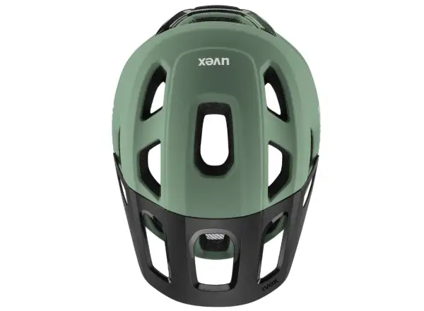 Uvex React MIPS MTB kask Moss Green/Black Matt