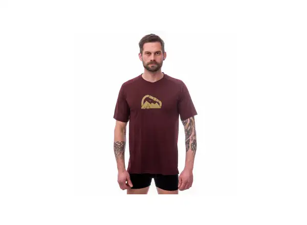 Sensor Merino Air PT Summit męska koszulka krótki rękaw Red