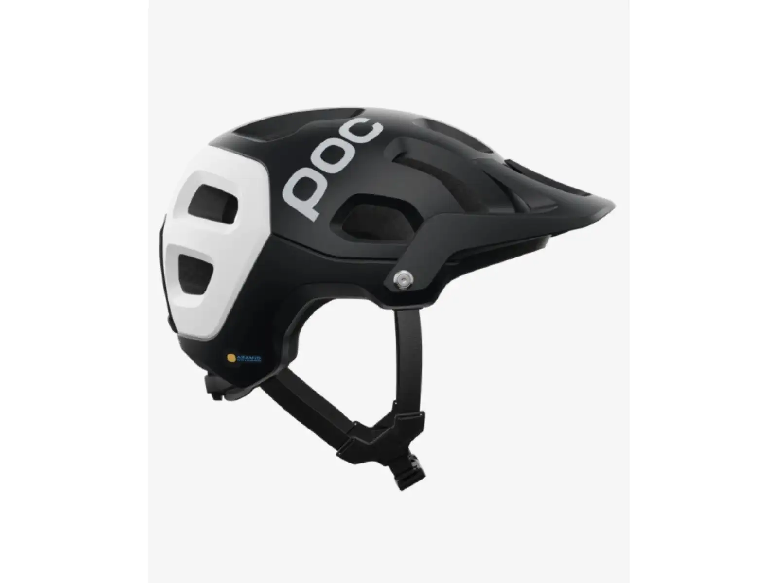POC Tectal Race MIPS kask Uranium Black/Hydrogen White Matt
