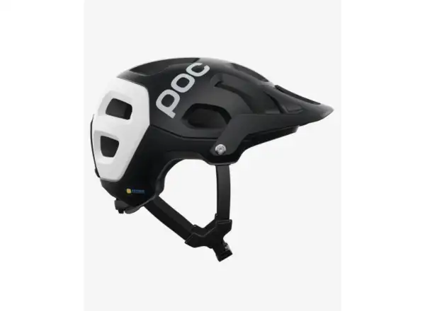 POC Tectal Race MIPS kask Uranium Black/Hydrogen White Matt