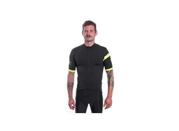 Sensor Cyklo Coolmax Classic męska koszulka z krótkim rękawem True Black