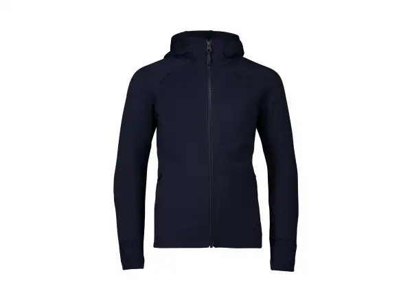 POC Merino Zip Hood Jr dziecięca bluza z kapturem Turmaline Navy