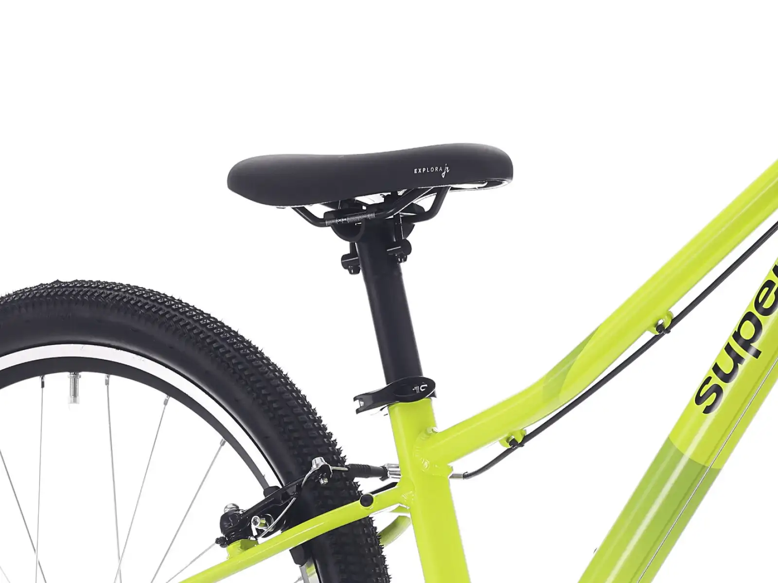 Superior RACER 24 rower dziecięcy Matte Radioactive Yellow