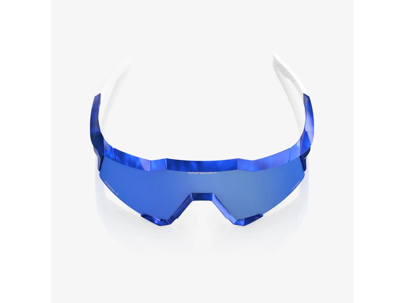 100% okulary Speecraft RBH Gloss Blue Holographic/HiPER Royal Blue Mirror Lens