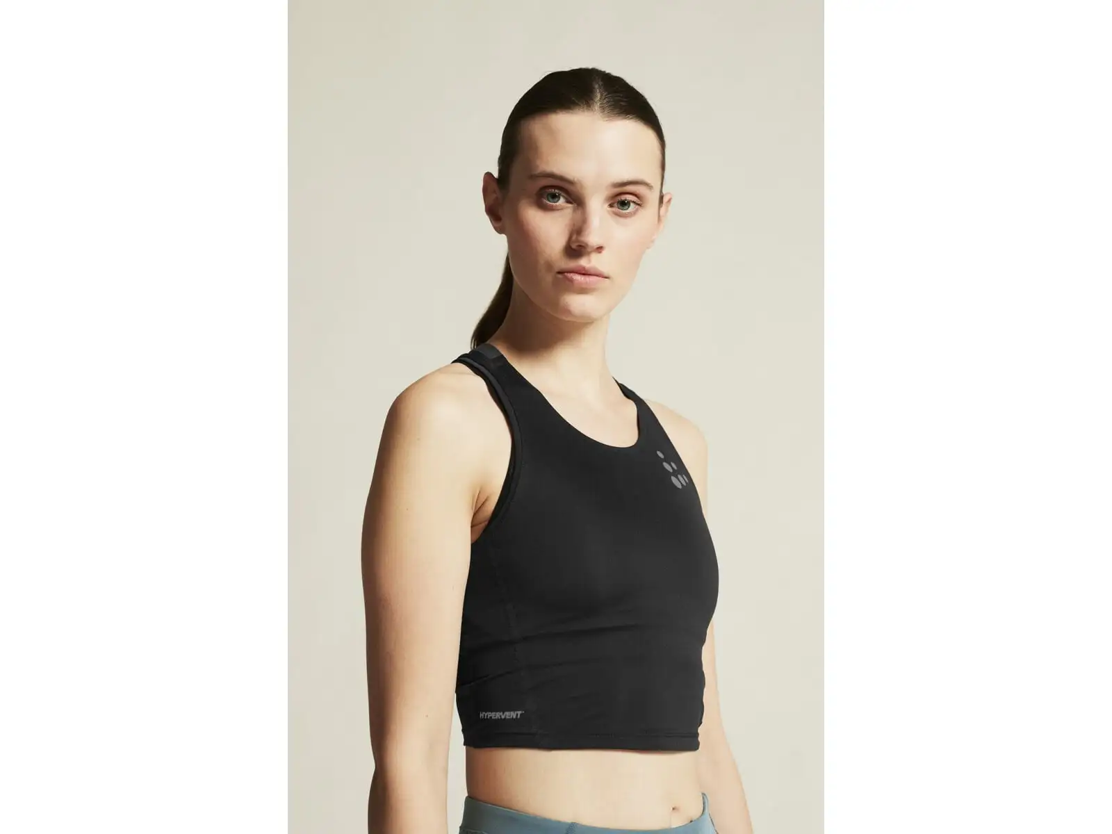 Craft Pro Hypervent Cropped 2 damski top czarna