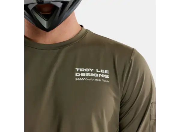 Troy Lee Designs Ruckus Ride Tee Factory męska koszulka z długim rękawem Caper