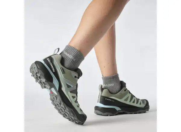 Salomon X Ultra 360 GTX damskie obuwie turystyczne Sedona Sage/Black/Sea Foam
