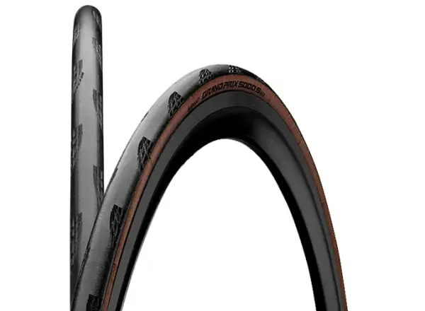Continental GrandPrix 5000 S TR 27,5" opona szosowa kevlar czarna/przezroczysta
