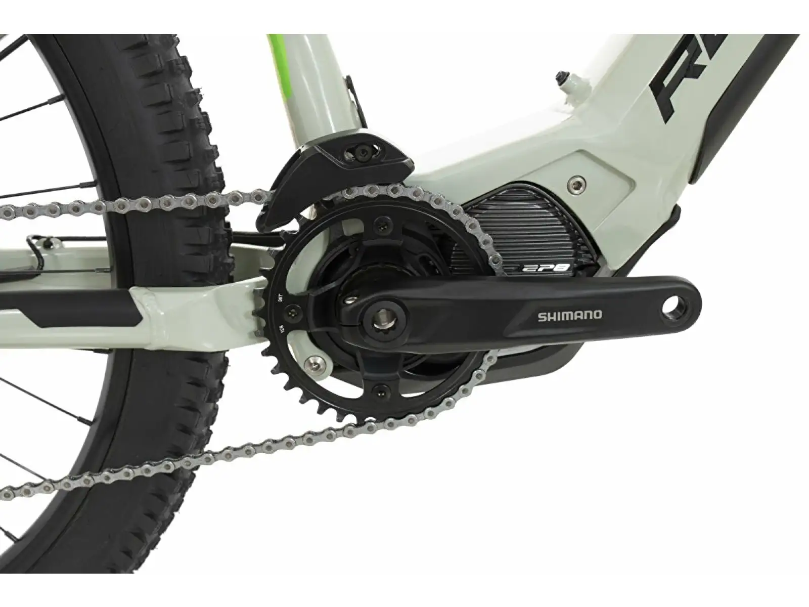 Rock Machine Blizz TRL e90-297 Grey/Green górski rower elektryczny