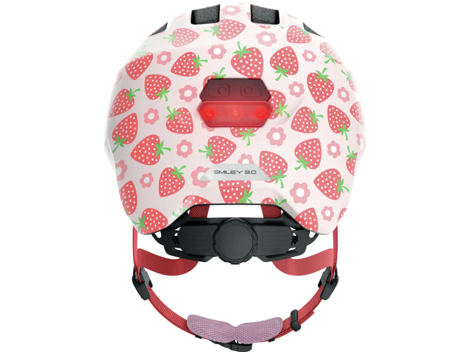 Abus Smiley 3.0 LED kask dziecięcy Strawberry