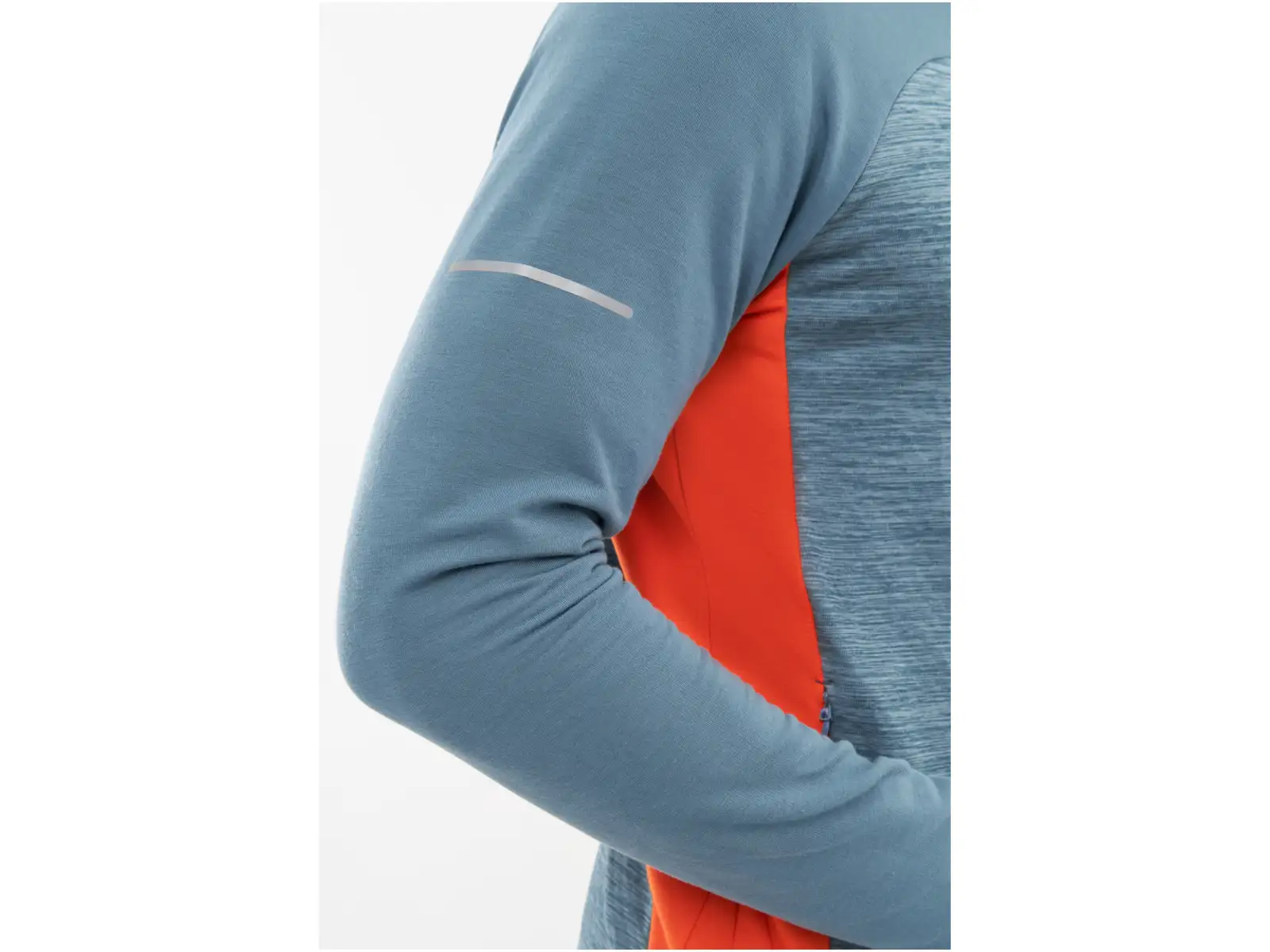 Viking Delmore męska bluza Grey/orange