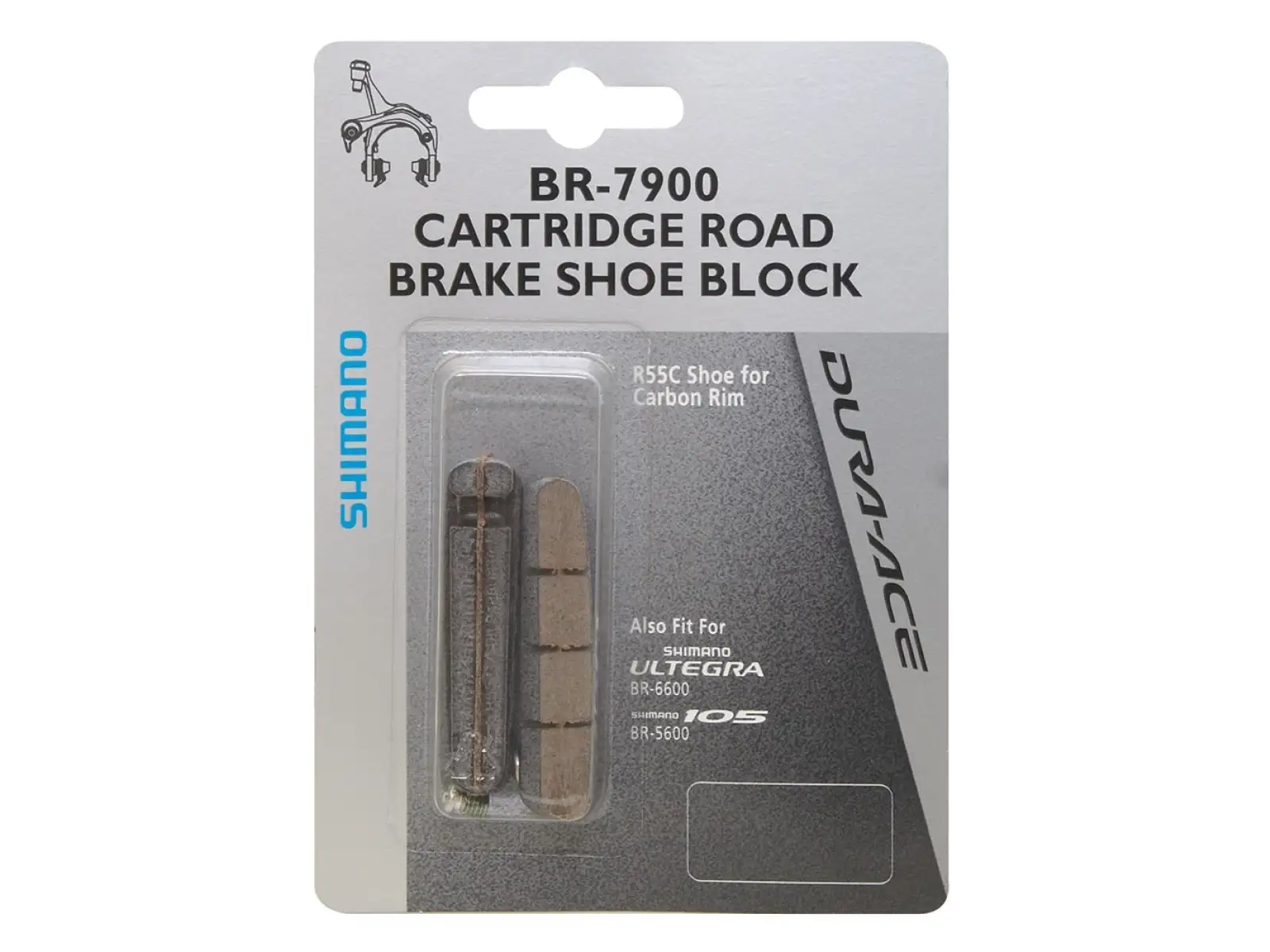 Shimano R55C3 carbon klocki hamulcowe