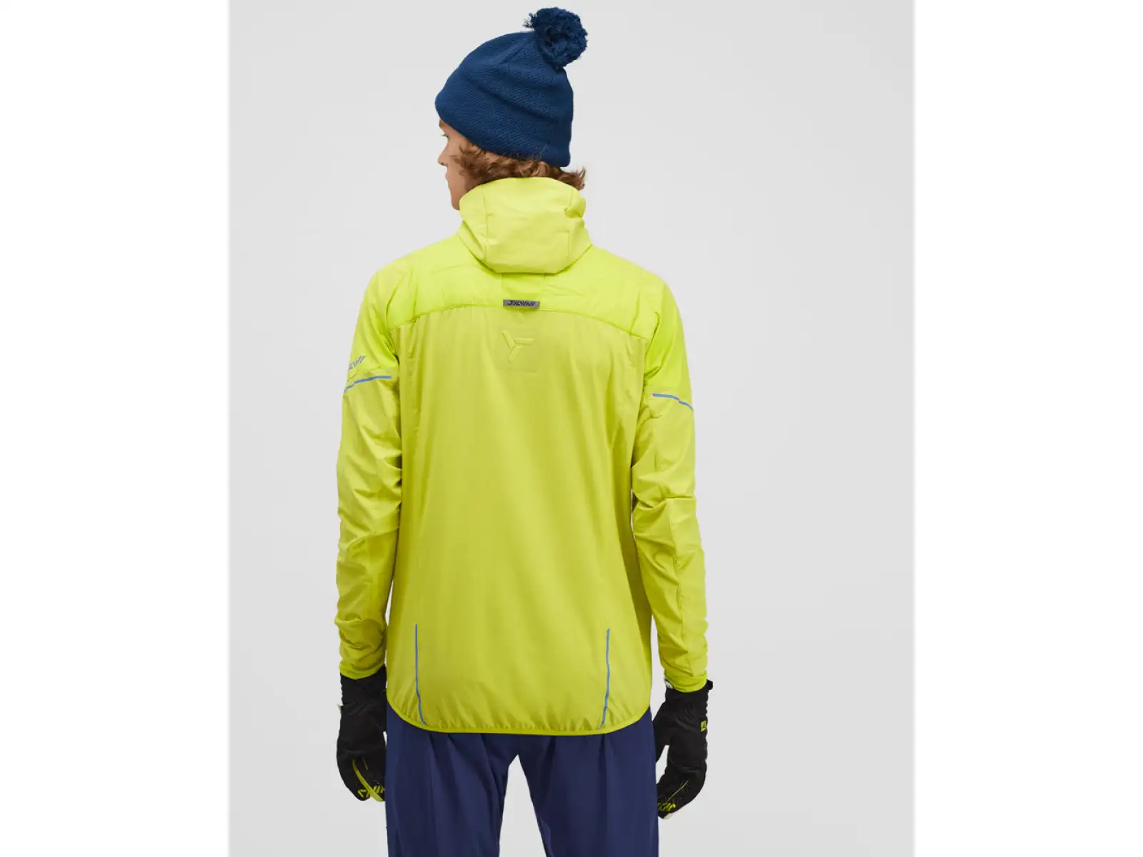 Sivini Core męska kurtka lime/blue