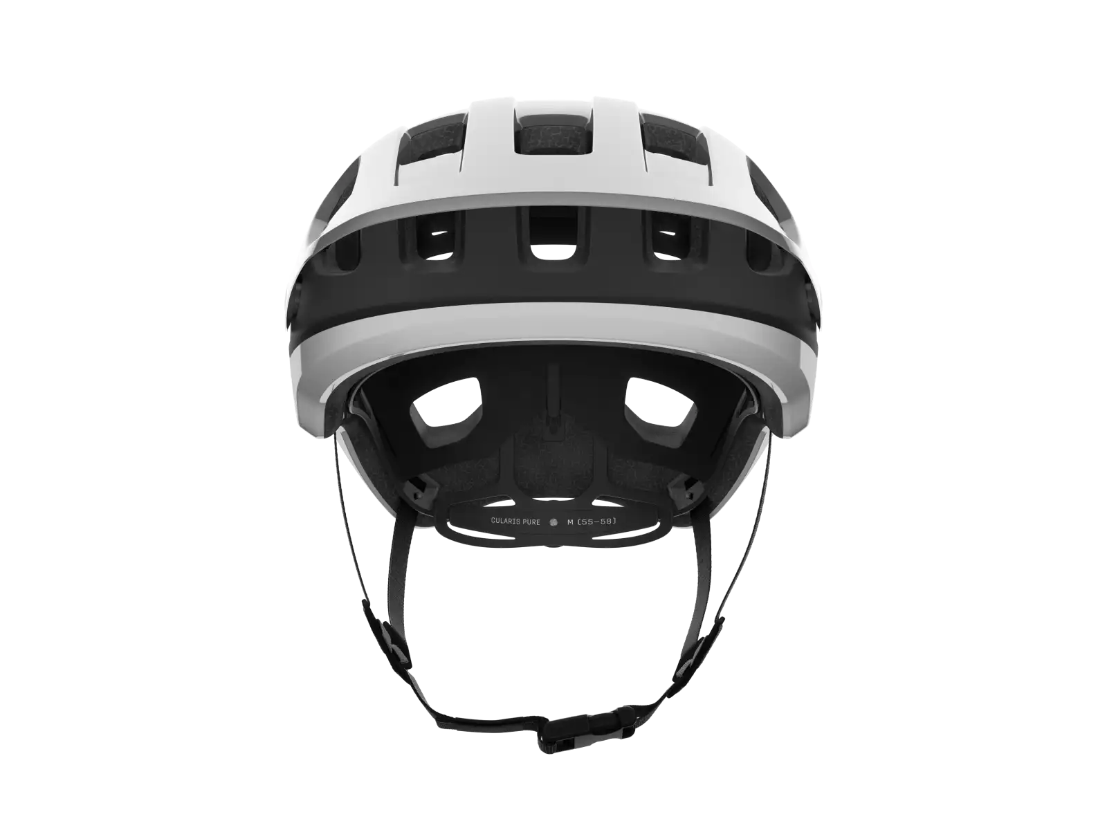 POC Cularis Pure kask Hydrogen White/Uranium Black Matt