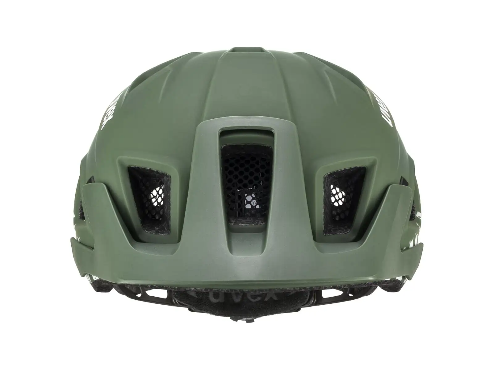 Uvex Access kask Moss Green/White Matt