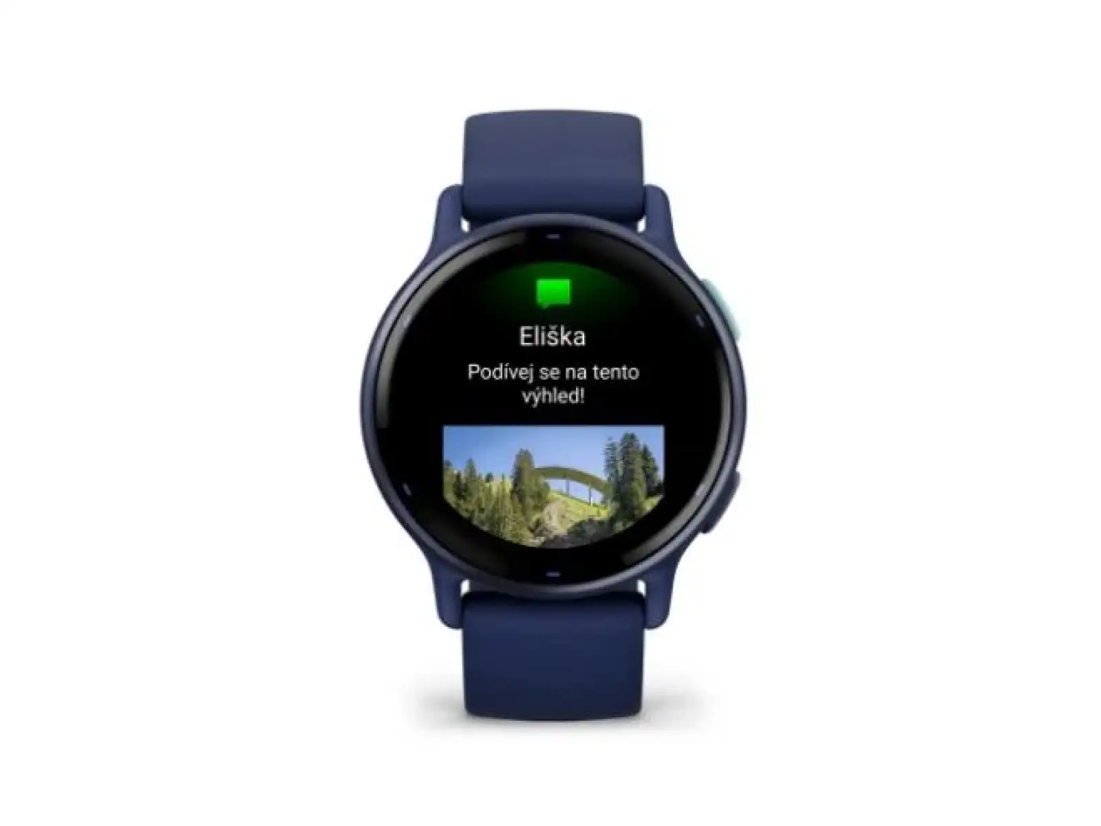 Garmin vívoactive 5 inteligentny zegarek Navy