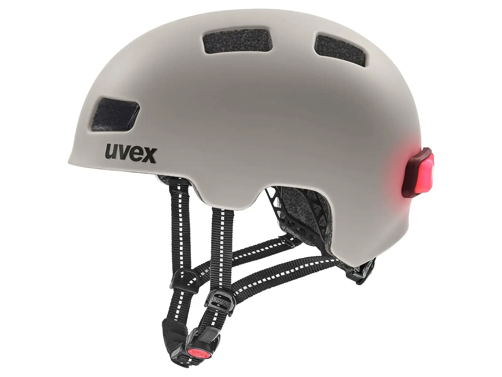 Uvex City 4 kask Warm Grey Matt