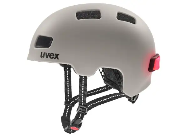 Uvex City 4 kask Warm Grey Matt