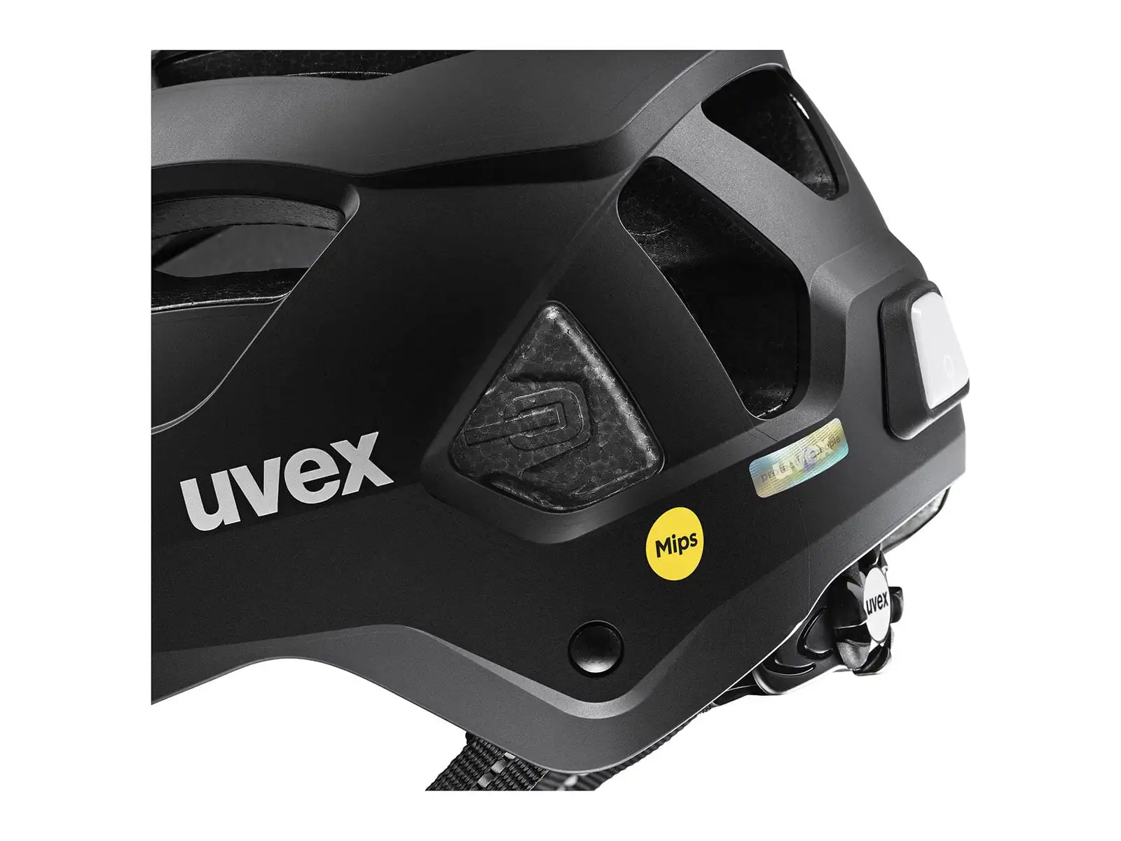Uvex City Stride mips (Hiplok ready) kask Black Matt
