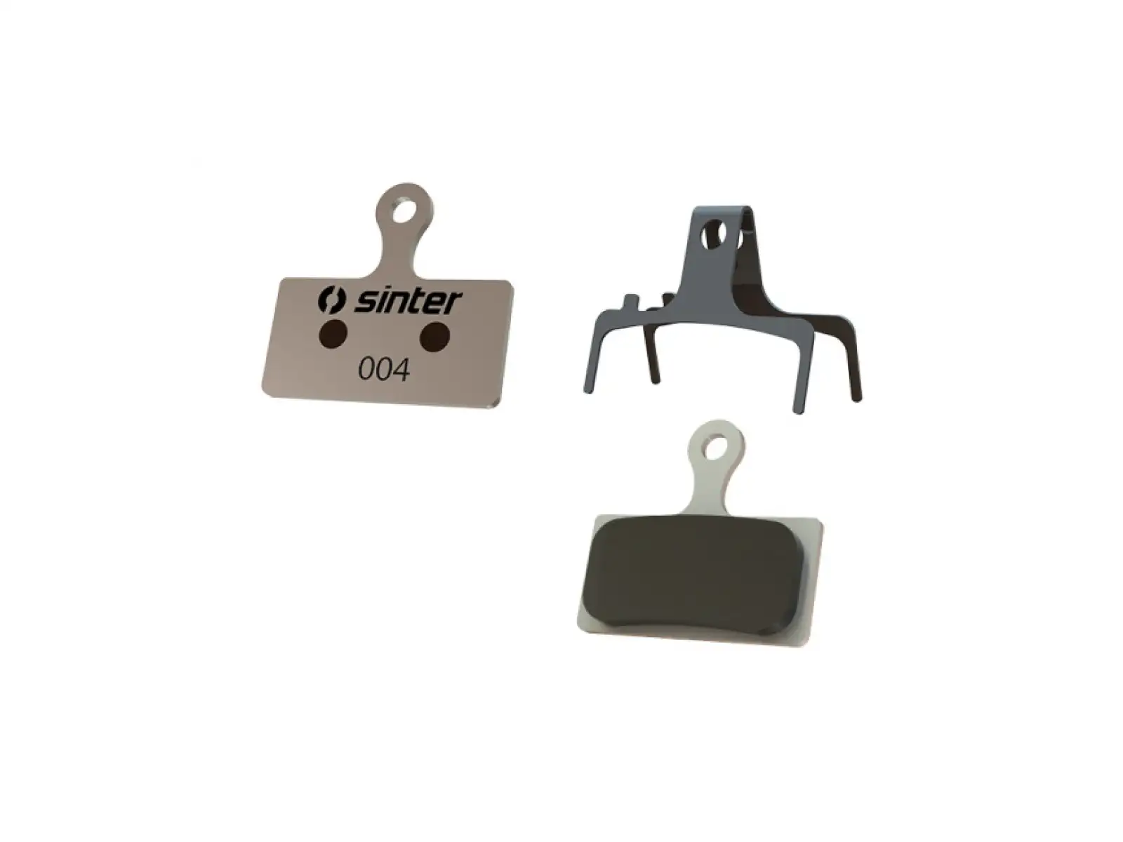 Sinter Shimano G Type klocki hamulcowe polimerowy czerwona