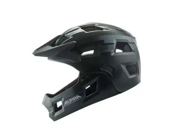 Alpina Rupi kask dziecięcy Black Matt, rozm. 50-55 cm