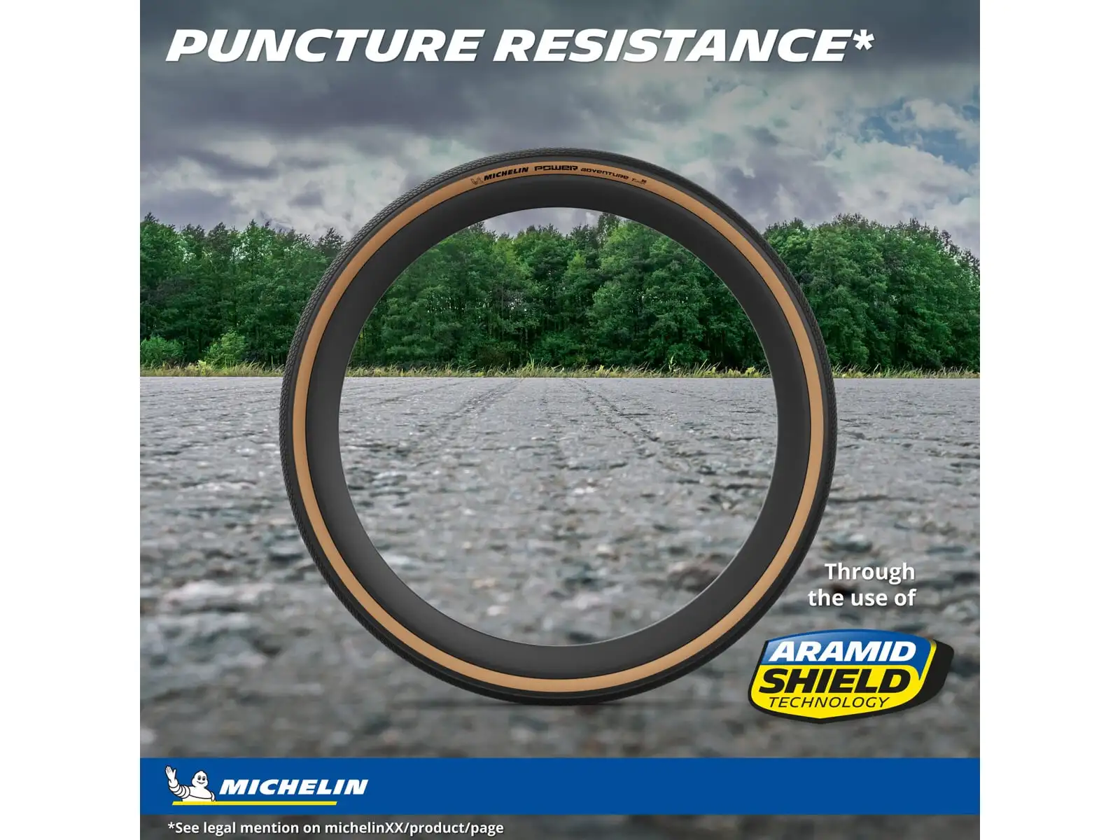Michelin Power Adventure TS TLR Competition Line 700x48C żwirówka kevlar Classic