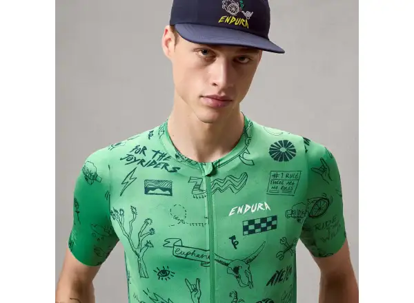 Endura Pro SL męska koszulka kolarska krótki rękaw Emerald