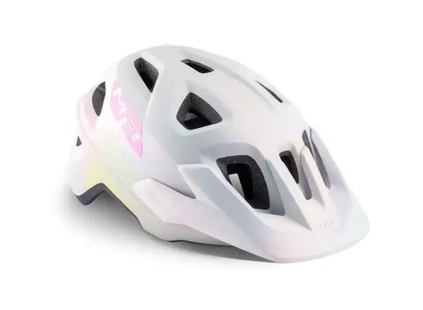 MET Eldar junior kask biały matowy rozmiar Uni (52-57 cm)