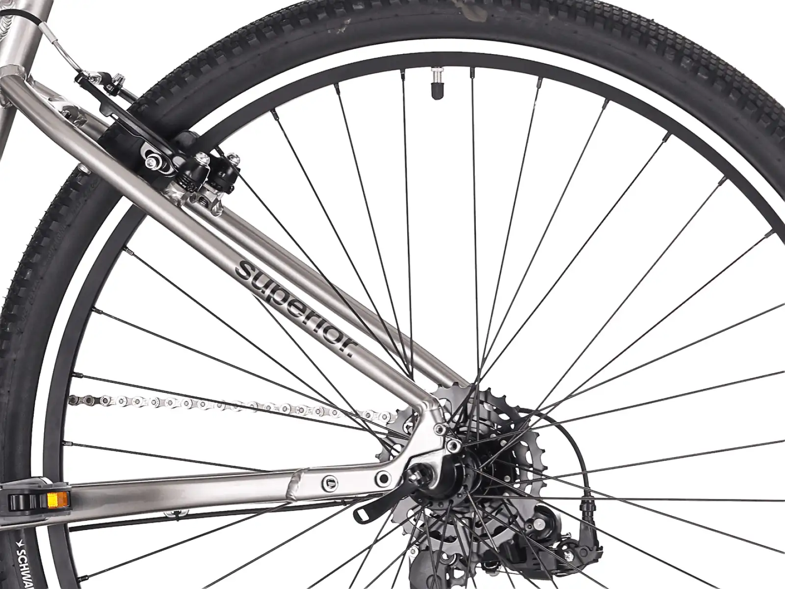 Superior Blox 6.0 rower trekkingowy Gloss Dark Chrome