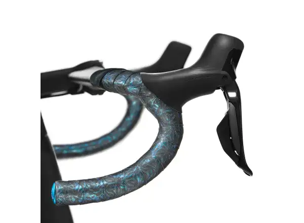 Supacaz Super Sticky Kush Splat omotówka Blue Refractor/Blue plugs
