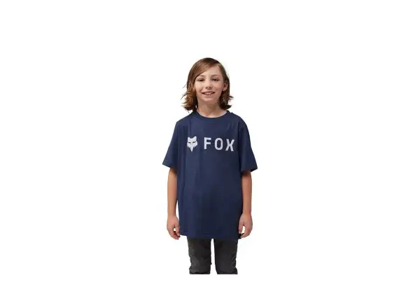 Fox Yth Absolute dziecięca koszulka z krótkim rękawem Midnight Blue