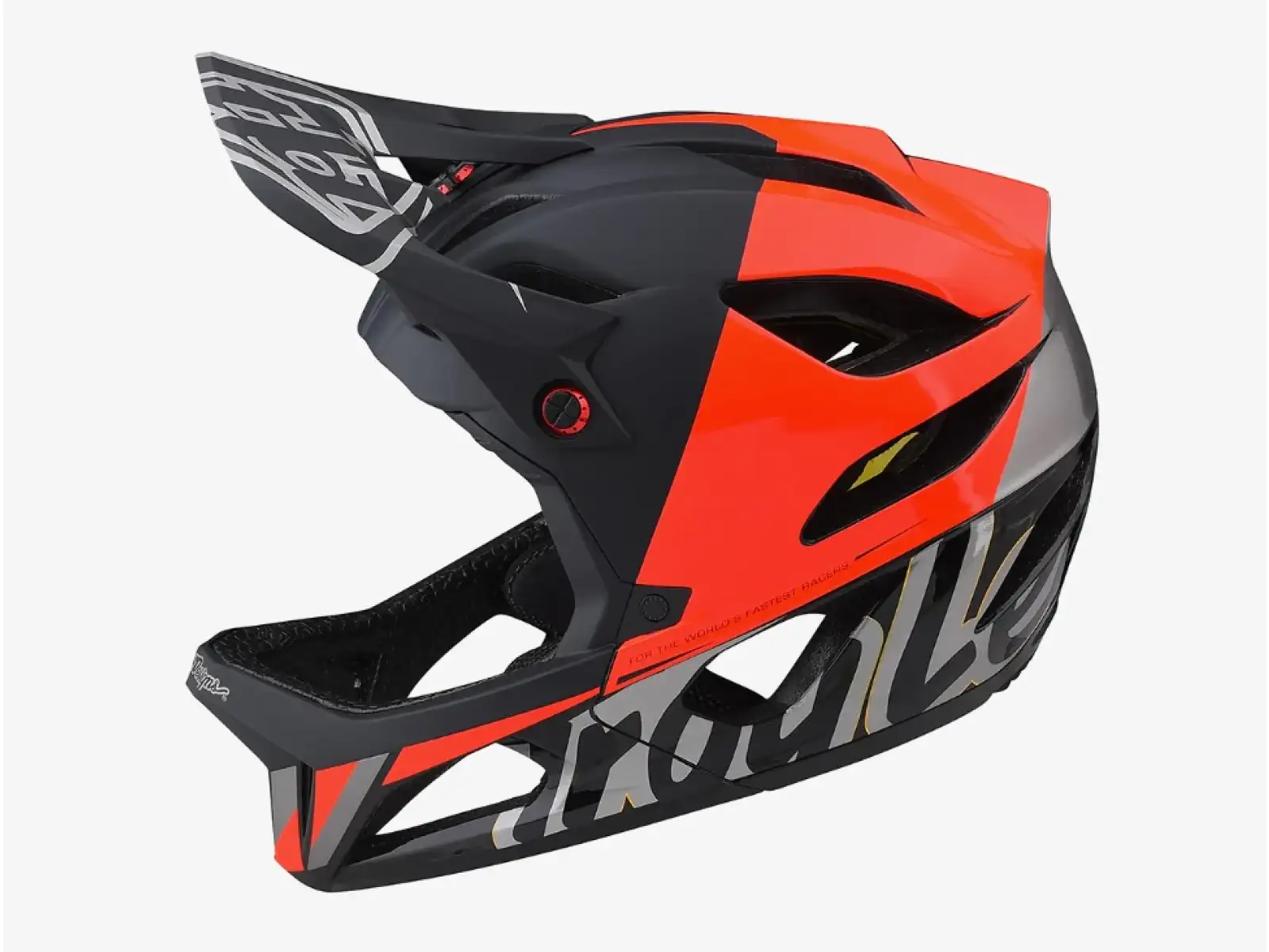 Troy Lee Designs Stage Mips Nova enduro kask Glo Red