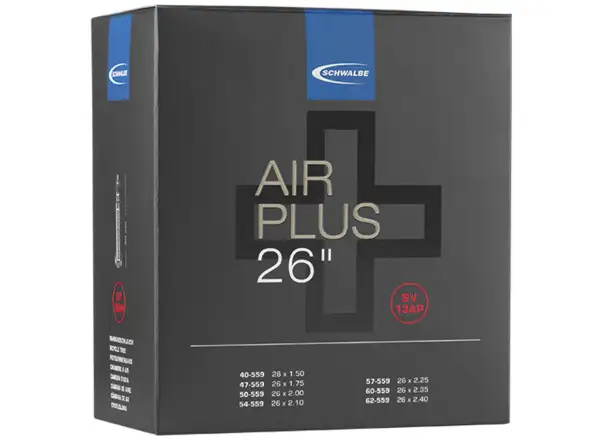 Schwalbe Air Plus 26" dętka 40-62/559 wentyl Presta