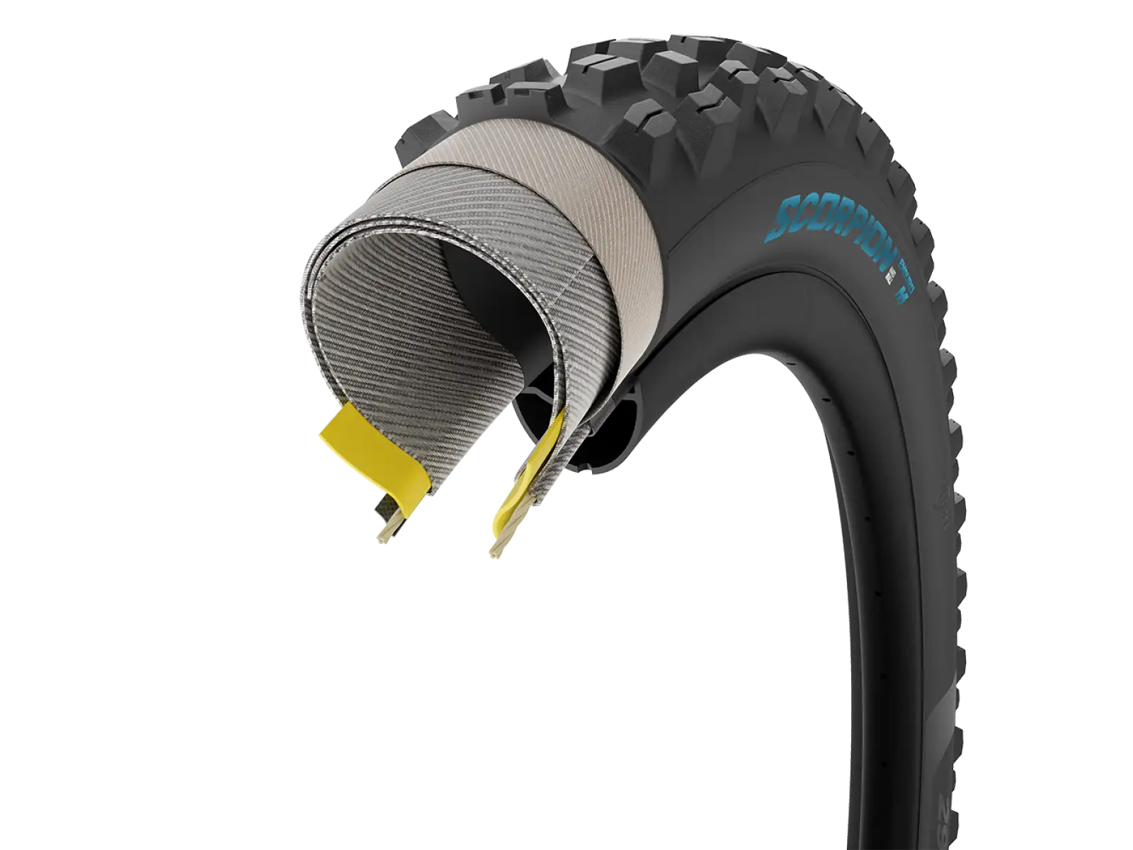 Pirelli Scorpion Enduro M 29x2,4" opona kevlar turchese