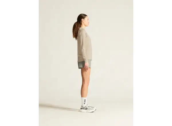 Craf Wool Waffle damska koszulka z długim rękawem beżowa
