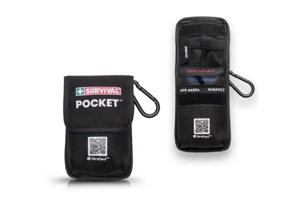 Survival First Aid Kit Pocket kompaktowy zestaw RKO