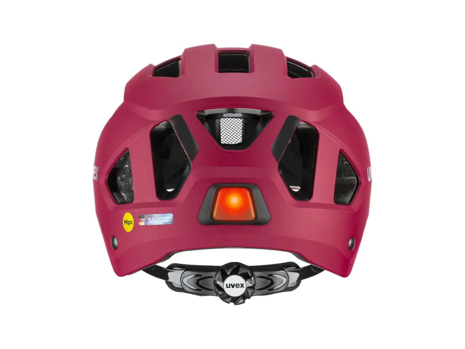 Uvex City Stride MIPS kask Ruby Red Matt