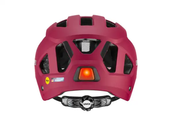 Uvex City Stride MIPS kask Ruby Red Matt