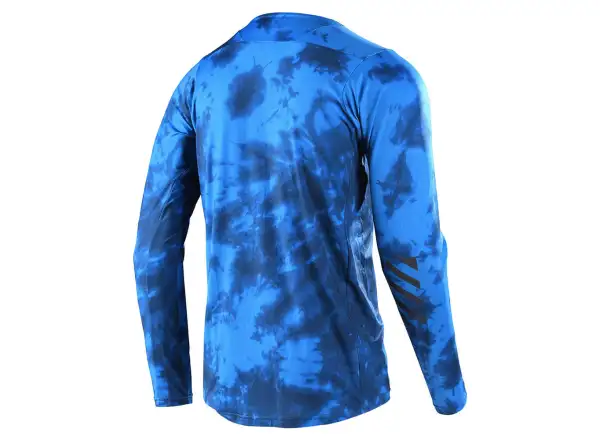 Troy Lee Designs Skyline męska koszulka z długim rękawem Tie Dye/slate blue