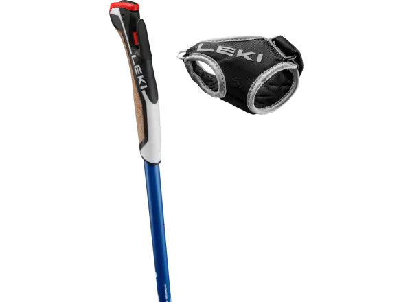 Leki PRC 850 TR kije do biegania Naturalcarbon-regal blue light-white