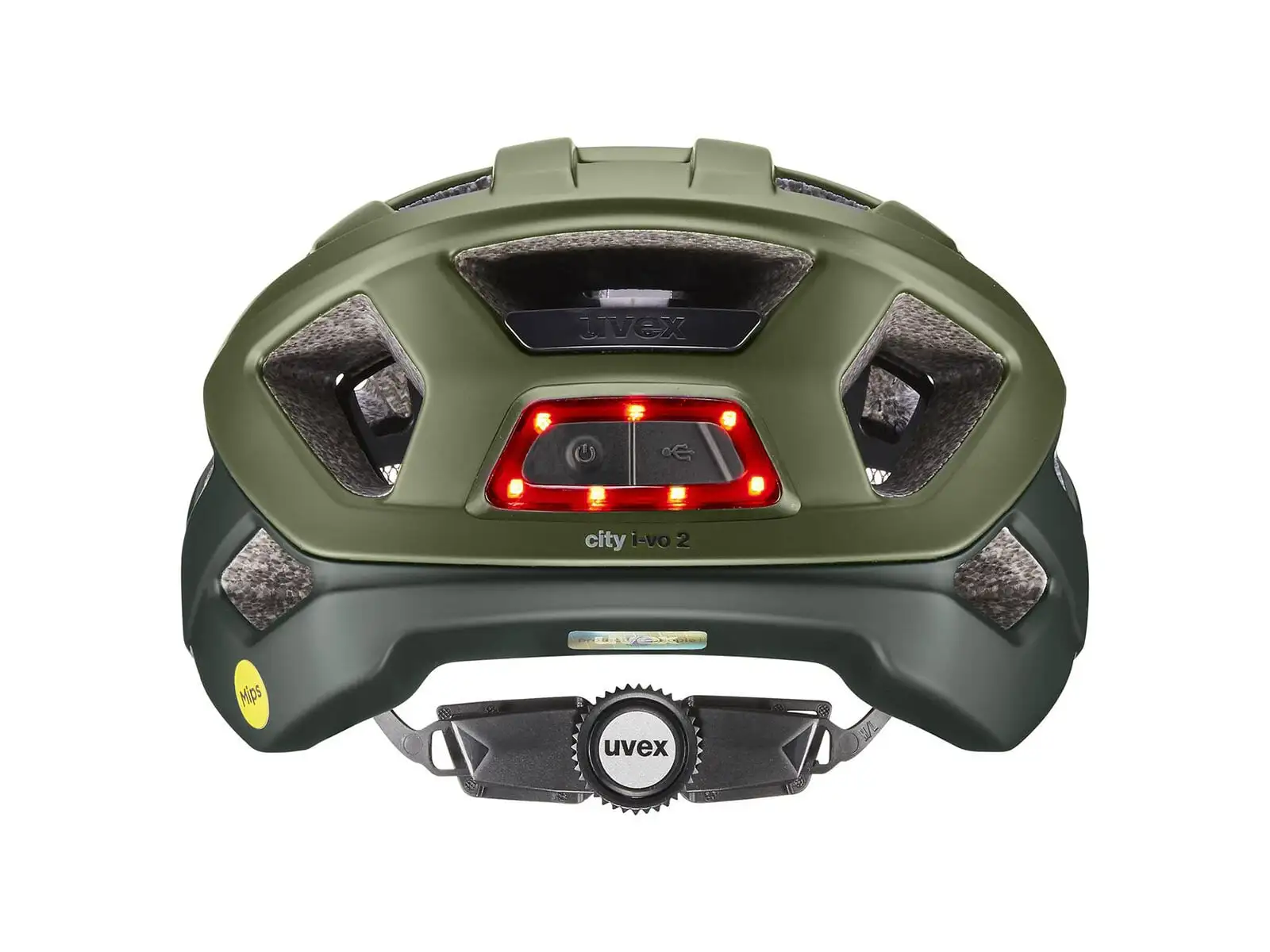 Uvex City I-vo 2 Mips kask Dark Olive/Forest Matt