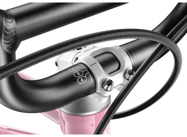 Woom GO 1 Plus dziecięcy rowerek biegowy 14" kolor Powder Pink