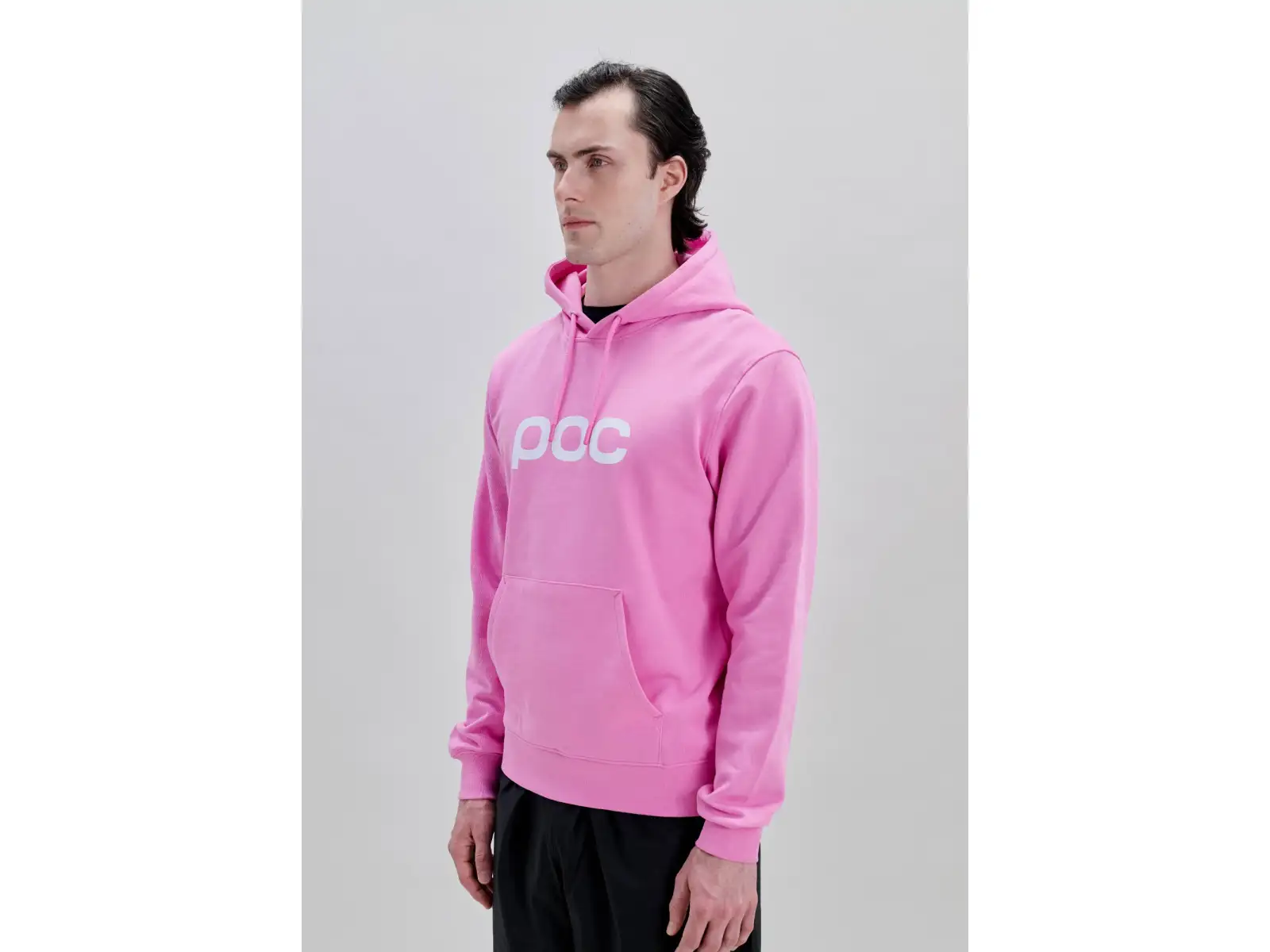 POC bluza z kapturem Hood Thulite Pink/Hydrogen White