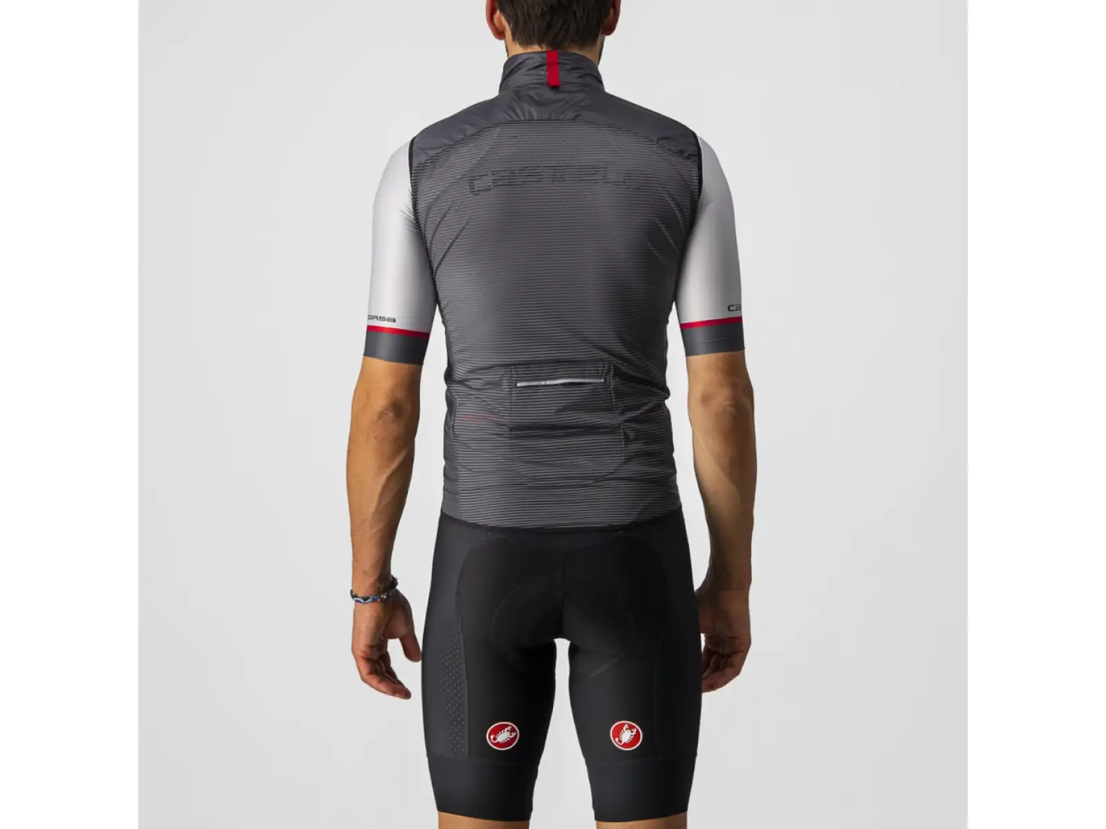 Castelli Aria męska kamizelka Dark Grey