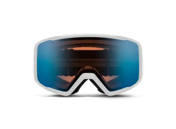 Smith Tribute gogle narciarskie White / Photochromic Blue Sensor Mirror
