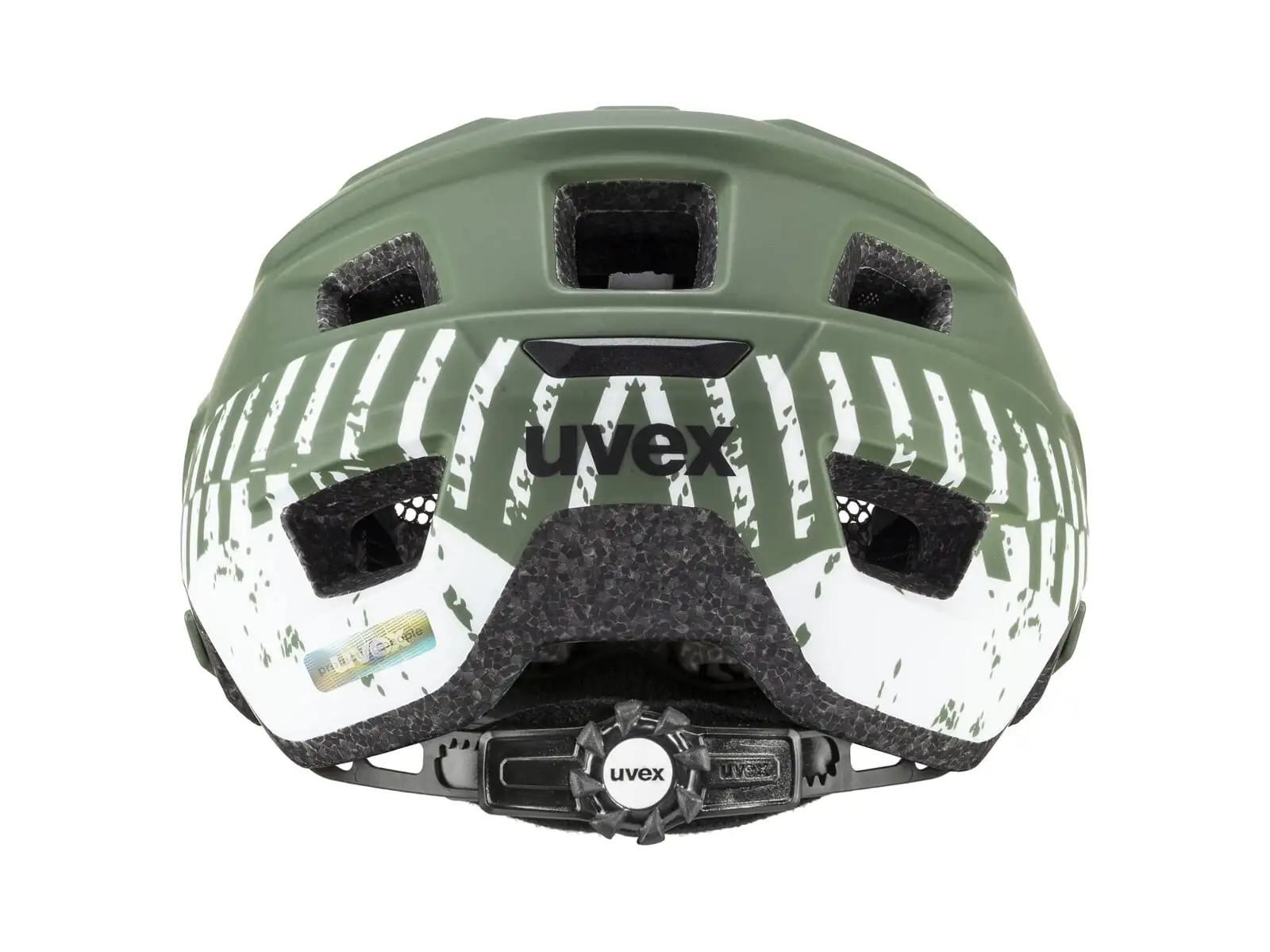 Uvex Access kask Moss Green/White Matt