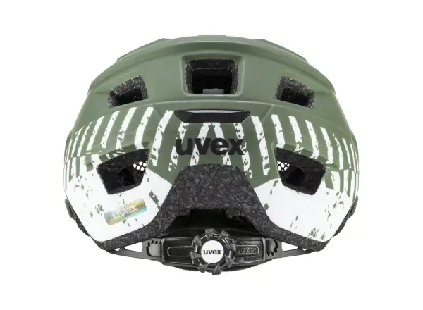 Uvex Access kask Moss Green/White Matt