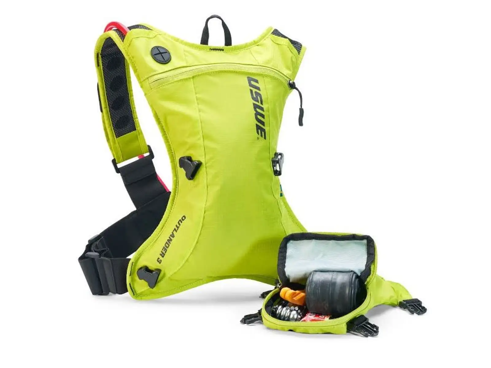USWE Outlander 3 plecak / worek na napoje 1,5 l Crazy yellow