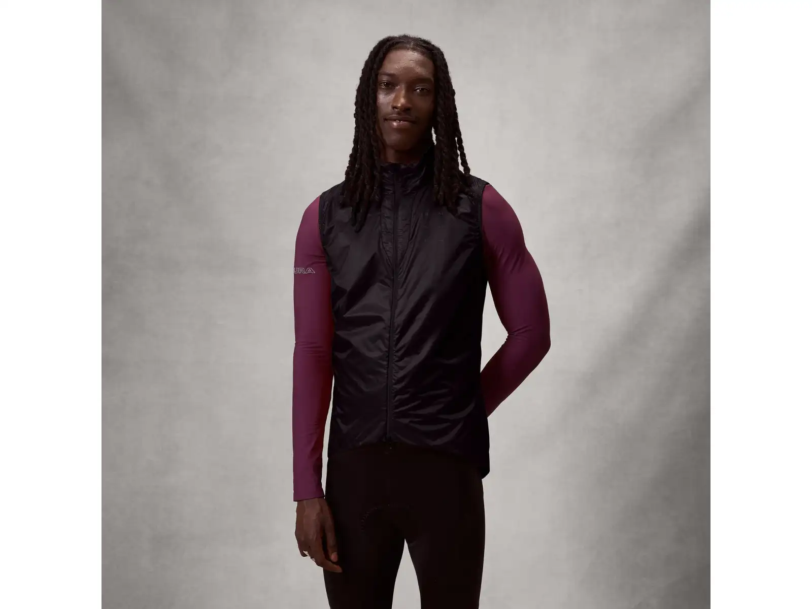 Endura Pro SL Race Insulated męska kamizelka Black