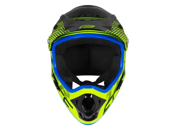 Force Tiger downhill kask czarna/fluo